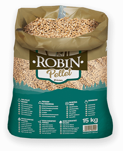 worek pelletu opałowego Robin do kupienia w Miejskiej Górce lub sklepie internetowym